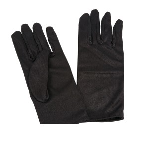 RTD-2838 : Black Costume Gloves For Kids and Adults at RTD Gifts