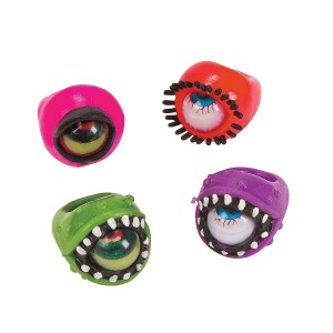 RTD-2867 : Plastic Rolling Eyeball Rings at RTD Gifts
