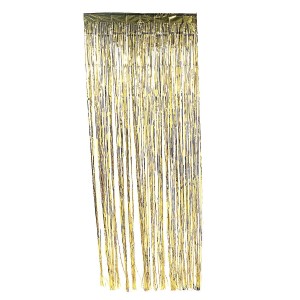 RTD-2930 : Metallic Gold Foil Fringe Curtain at RTD Gifts