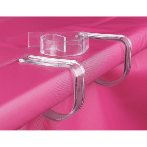 RTD-3227 : Clear Plastic Tablecloth Clips at RTD Gifts