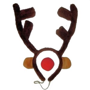 RTD-3258 : Rudolph the Red-Nosed Reindeer Antlers and Nose Set at RTD Gifts