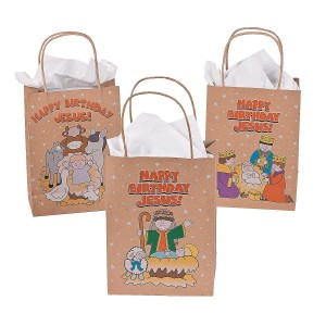 RTD-3259 : Happy Birthday Jesus Gift Bags at RTD Gifts