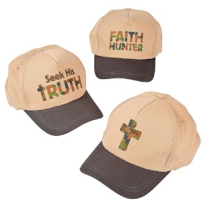 RTD-3299 : Christian Ball Caps Religious Hunting Fishing Hats at RTD Gifts
