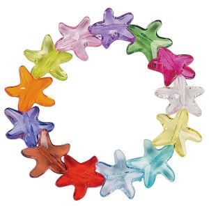 RTD-3433 : Colorful Starfish Stretchy Bracelet at RTD Gifts