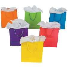 Medium Neon Paper Gift Bag