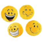 Plush Yellow Smiley Face 3 inch Emoji Bouncy Ball