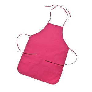 RTD-3468 : Childs Dark Pink Canvas Apron for Crafting or Painting at RTD Gifts