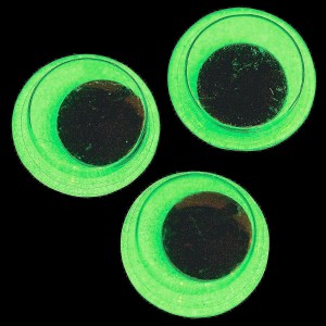 RTD-3577 : 100-Pack of 6mm Glow-in-the-Dark Wiggle Eyes at RTD Gifts