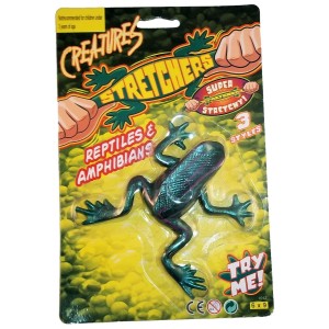 RTD-3579 : Large 4 inch Stretchy Rubber Frog at RTD Gifts