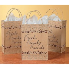Faith, Family and Friends Paper Gift Bag