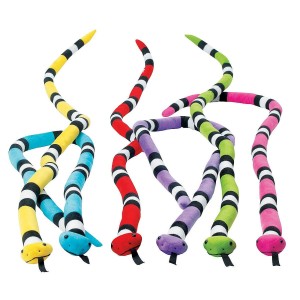 RTD-3637 : Plush Colorful 5 Foot Snake at RTD Gifts