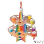 Artist Paint Splat Party Foam Treat Stand with Cones