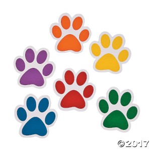 RTD-3763 : Paw Print Cutout 4 inch at RTD Gifts