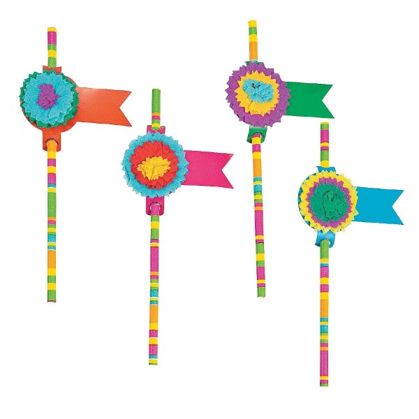 Fiesta Party Paper Straws Fiesta Party Paper Straws