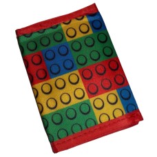 Lego Blocks Lover Nylon Tri-Fold Wallet for Kids