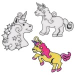 DIY Craft Unicorn Suncatchers 3-piece Set