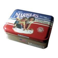 Marbles Shooting Games in Nostalgic Toy Tin