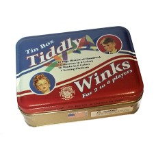 Classic Tiddly Winks Game in Nostalgic Toy Tin