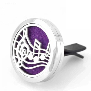 RTD-3883 : Music Lover Essential Oils Diffuser Aromatherapy Car Auto Clip at RTD Gifts