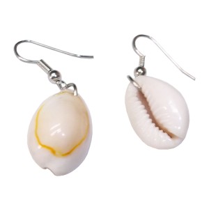 RTD-3934 : Pair of Cowrie Shell Earrings at RTD Gifts