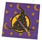 16-Pack Wizard Hat Magician Magic Wand Luncheon Napkins