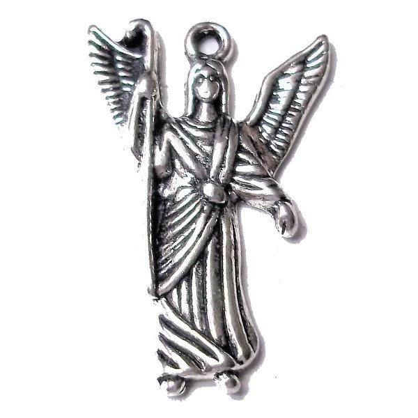 Silver Angel Defender Raphael Rafael Charms Silver Angel Defender Raphael Rafael Charms