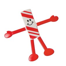 Bendable Candy Cane Toy Figure
