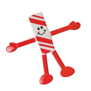 RTD-4072 : Bendable Candy Cane Toy Figure at RTD Gifts