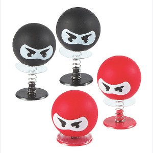 RTD-4085 : Black and Red Ninja Pop-Up Toys Party Favors at RTD Gifts