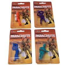 Freefall Parachute Commander Large 2.5 Inch Paratrooper Toy