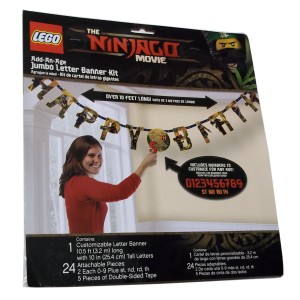 RTD-4144 : Lego Ninjago Happy Birthday Banner at RTD Gifts