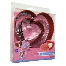 Valentine's Day Heart Cookie Cutter Set