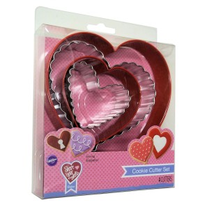 RTD-4145 : Valentine's Day Heart Cookie Cutter Set at RTD Gifts