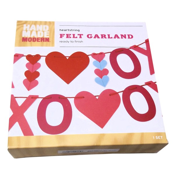 Valentine's Day Felt Hearts Garland Valentine's Day Felt Hearts Garland