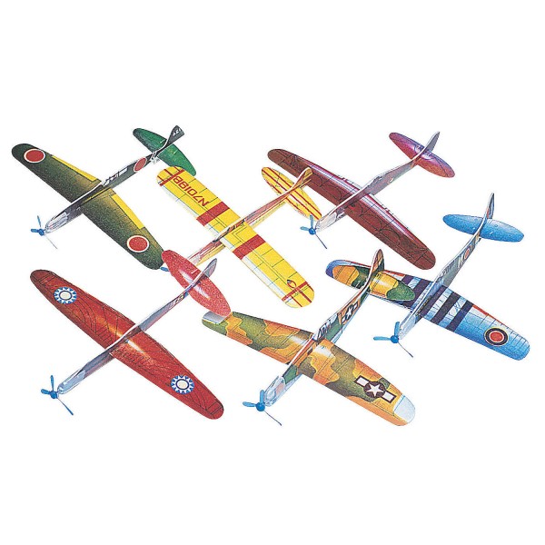 WWII Airplane Foam Gliders WWII Airplane Foam Gliders