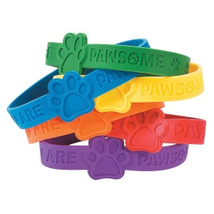RTD-4176 : You Are Pawsome Print Bracelets at RTD Gifts