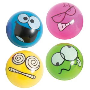 RTD-4231 : Assorted Rubber Emoji Bouncing Balls at RTD Gifts