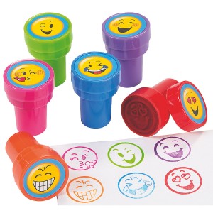 RTD-4245 : Emoji Smiley Face Emote Ink Stampers at RTD Gifts