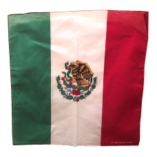12-Pack Mexico Flag Bandanas