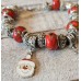 TYD-1196 : Festive Merry Christmas Holiday Theme Charm Bracelet at RTD Gifts