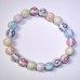 RTD-4013 : Colors of Faith Cross Round Bead Bracelet at RTD Gifts