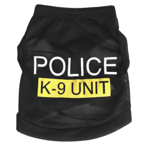 RDD-1006 : Police K-9 Unit Puppy Dog Costume Vest - Size Small at RTD Gifts