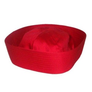 RTD-1203 : Child's Deluxe Sailor Hat Size 56cm Medium - Red at RTD Gifts
