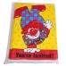 RTD-2602 : Circus Clown Party Invitations with Envelopes 8-pack at RTD Gifts