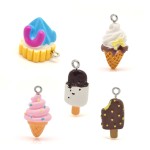 Resin Ice Cream Charms Assorted Resin Ice Cream Charms Assorted