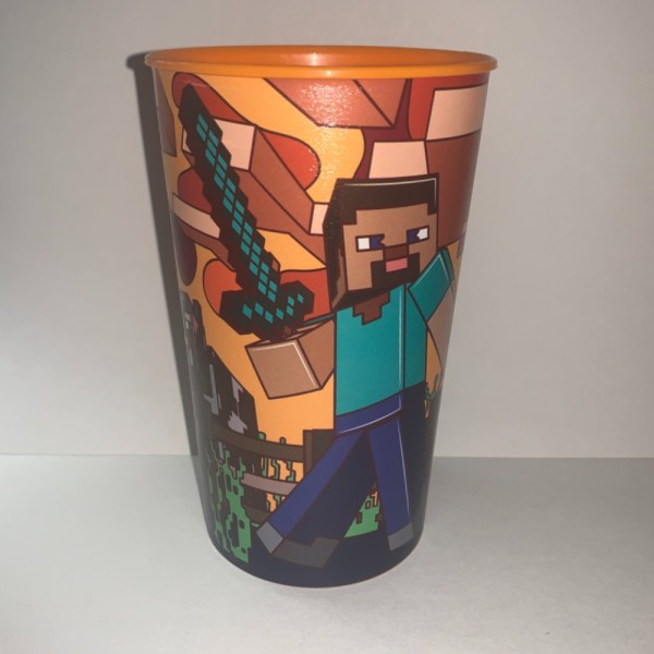 Minecraft Steve and Alex 16oz Collectable Cup Minecraft Steve and Alex 16oz Collectable Cup