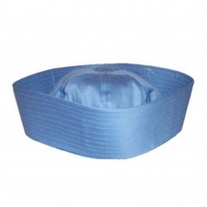 Deluxe Sailor Hat Size 56cm Medium - Cornflower Blue